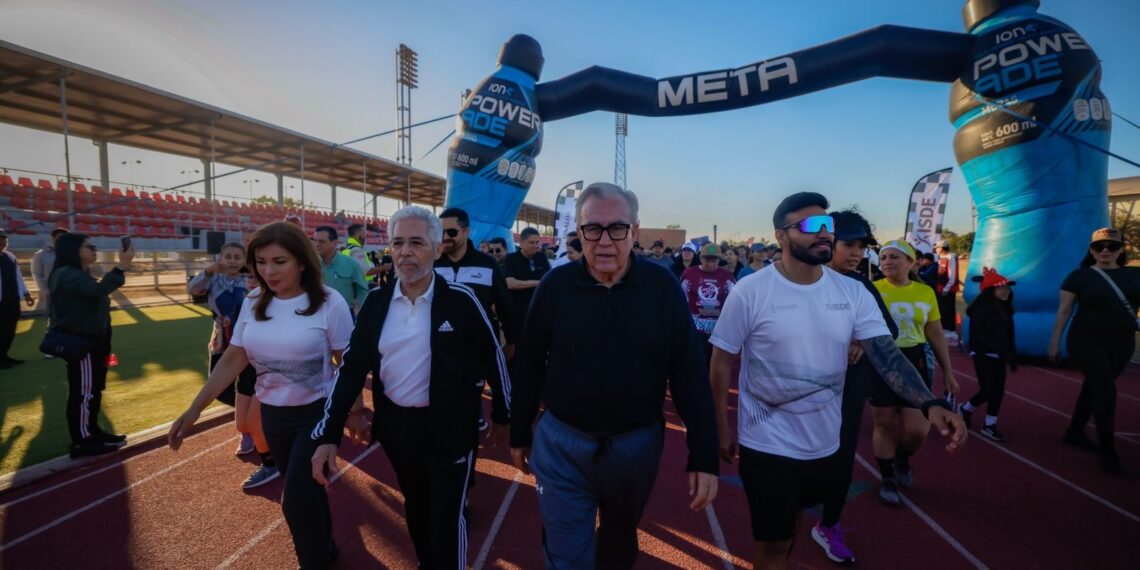 ”Con el deporte por la Paz y contra las adicciones”: Gobernador Rocha Moya