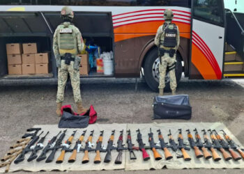 El Gabinete de Seguridad del Gobierno de México informa los resultados obtenidos de la “Operación Frontera Norte” el día 29 de abril de 2025