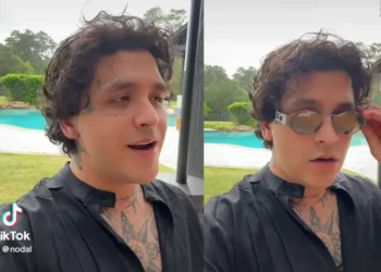 Adiós barba: Christian Nodal luce irreconocible en redes sociales