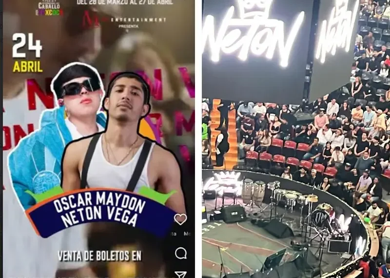 Netón Vega reta censura a narcocorridos en Feria Texcoco; canta ‘Presidente’