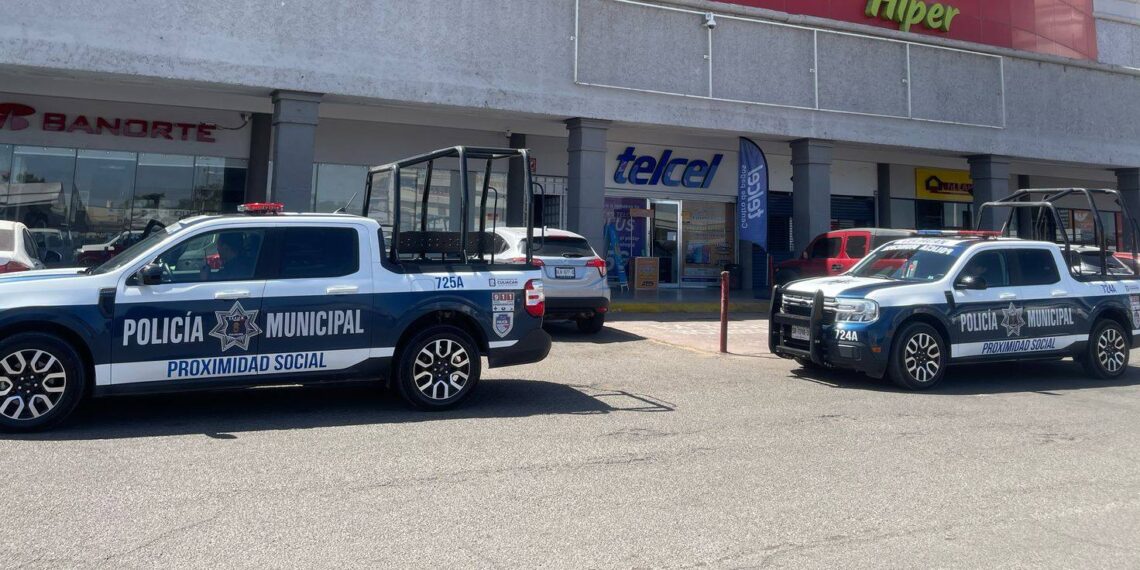 Policía Preventiva refuerza vigilancia en zonas comerciales en Culiacán