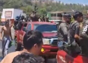 Gobierno investiga desfile del CJNG en poblado de Michoacán