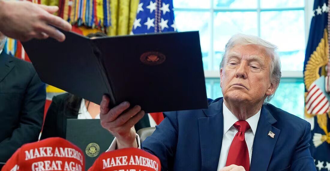 “Estoy haciendo justo lo que prometí”: Trump sobre sus primeros 100 días en el poder