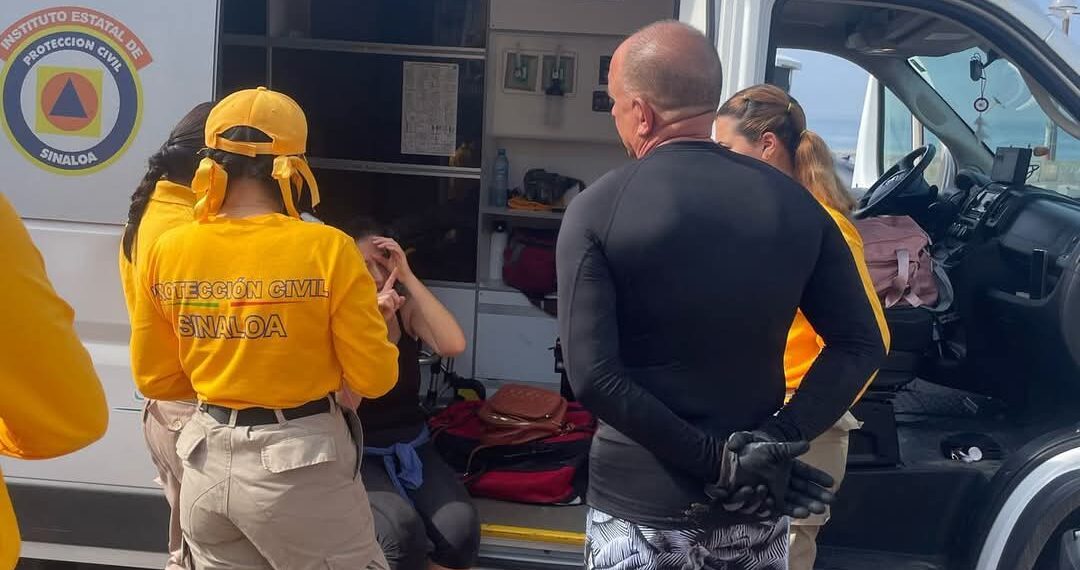 Protección Civil atiende a persona con malestar en Mazatlán y emite recomendaciones preventivas
