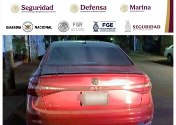 Elementos de seguridad recuperan vehículo robado en Culiacán
