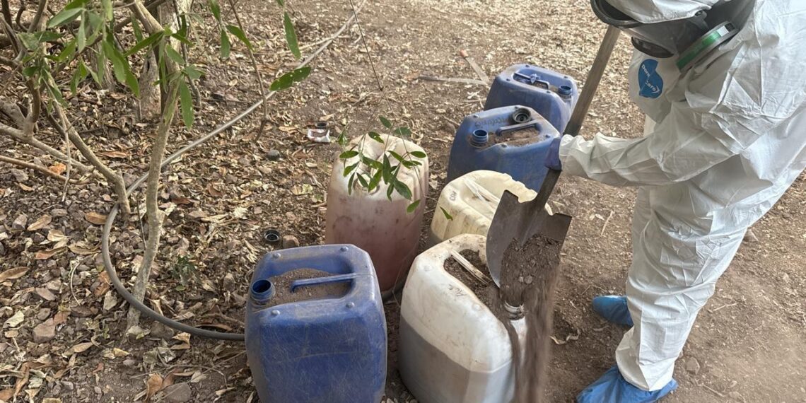 Marina desmantela laboratorio clandestino en Culiacán