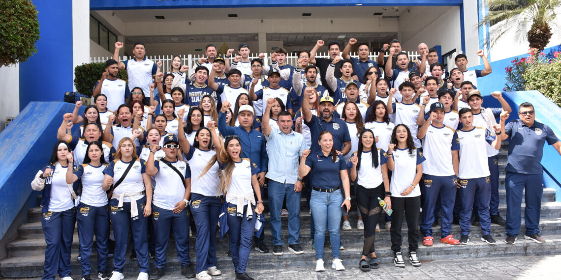 ¡Hacia la cúspide! Parte a Toluca el primer grupo de las Águilas UAS que participará en los Campeonatos Nacionales Universitarios ANUIES 2025