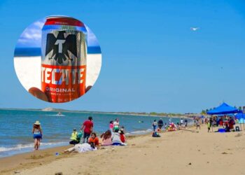Ahome limita el consumo de cerveza en playas: 48 latas por familia