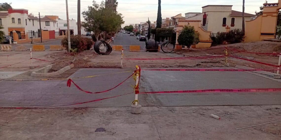 Avanzan los trabajos de reparación en bulevar Pedro Anaya; este sábado abren a la circulación