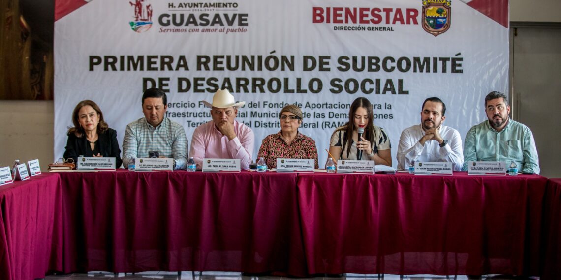 Guasave invertirá 109 MDP en el Ramo 33 del 2025; aprueban un primer paquete de 51 obras