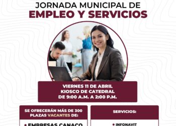 Invitan a la Jornada Municipal de Empleo y Servicios con más de 600 vacantes
