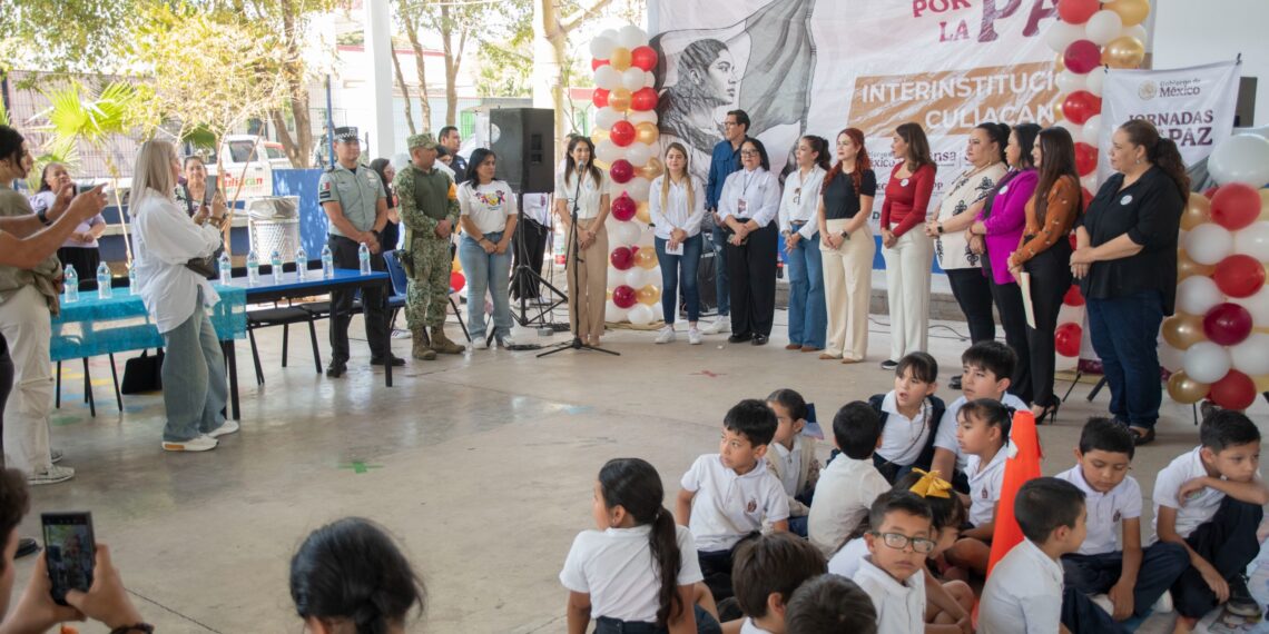 Ayuntamiento de Culiacán se suma a las Jornadas por la Paz para fortalecer la seguridad y el bienestar familiar
