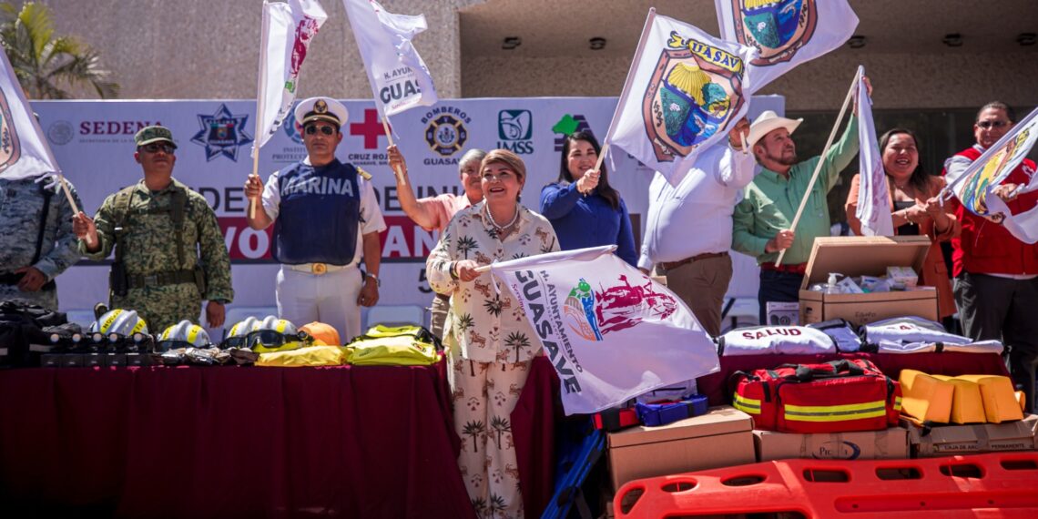“Necesitamos que nos ayuden, tomen la seguridad en sus manos”, alcaldesa da el banderazo de inicio del operativo Semana Santa 2025