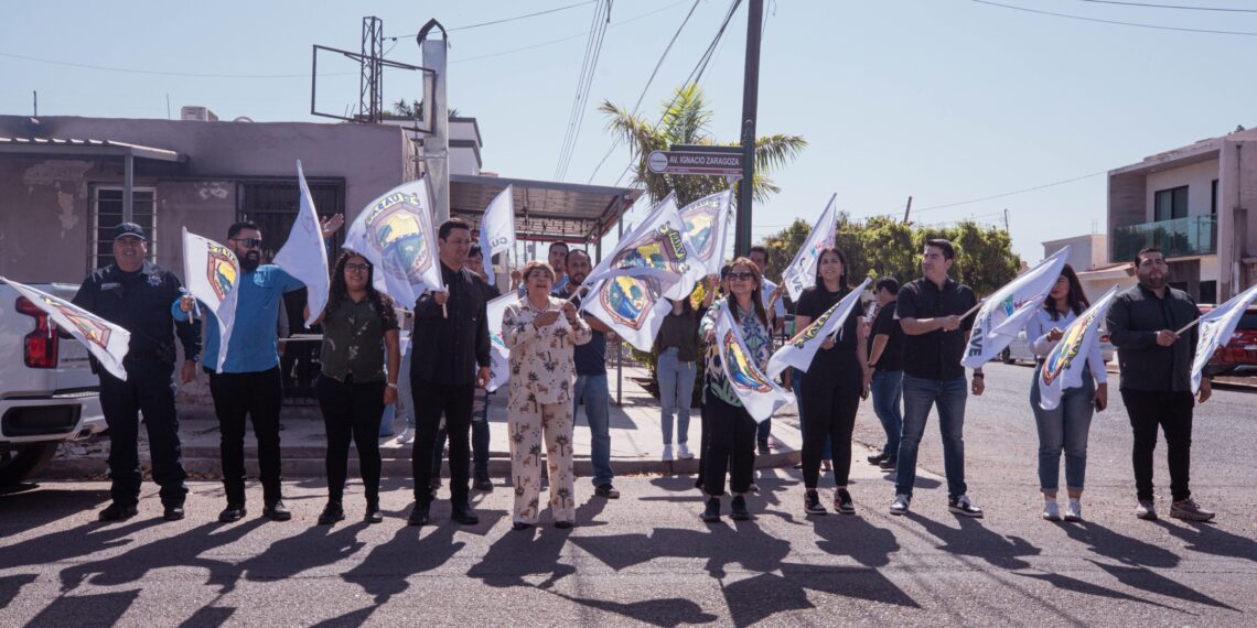 Salen a las calles a promover una Semana Santa Segura en Guasave