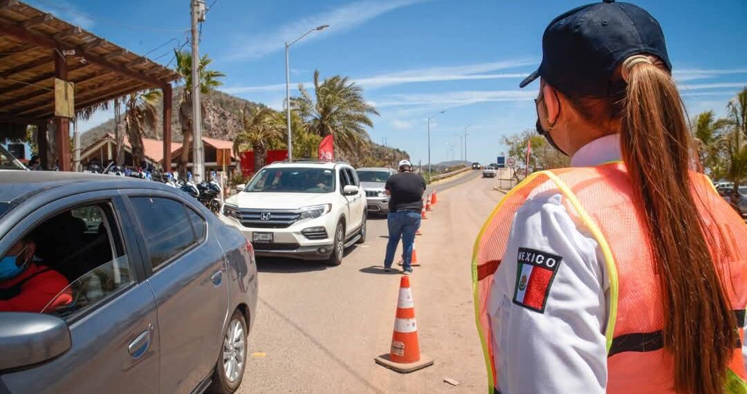 Refuerzan operativo vial en El Maviri para garantizar seguridad en Semana Santa