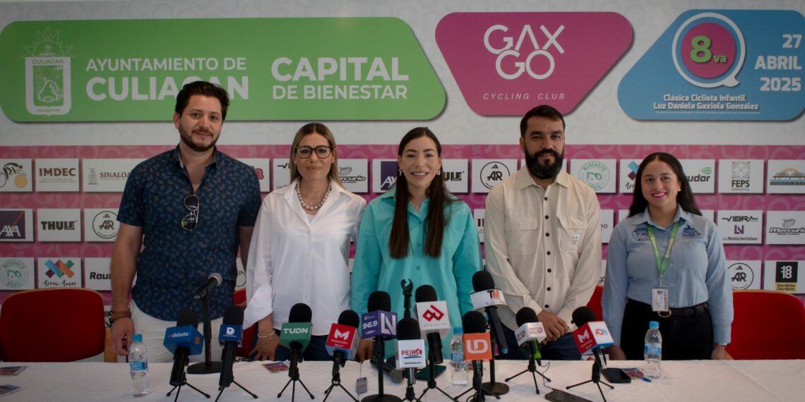 Invitan a participar en la 8va Clásica Ciclista Infantil Luz Daniela Gaxiola González