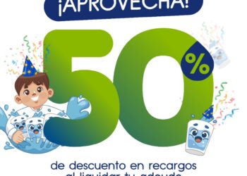¡Aprovecha! JAPAMA ofrece 50% de descuento en recargos del 28 al 30 de abril – NR | NOTICIAS