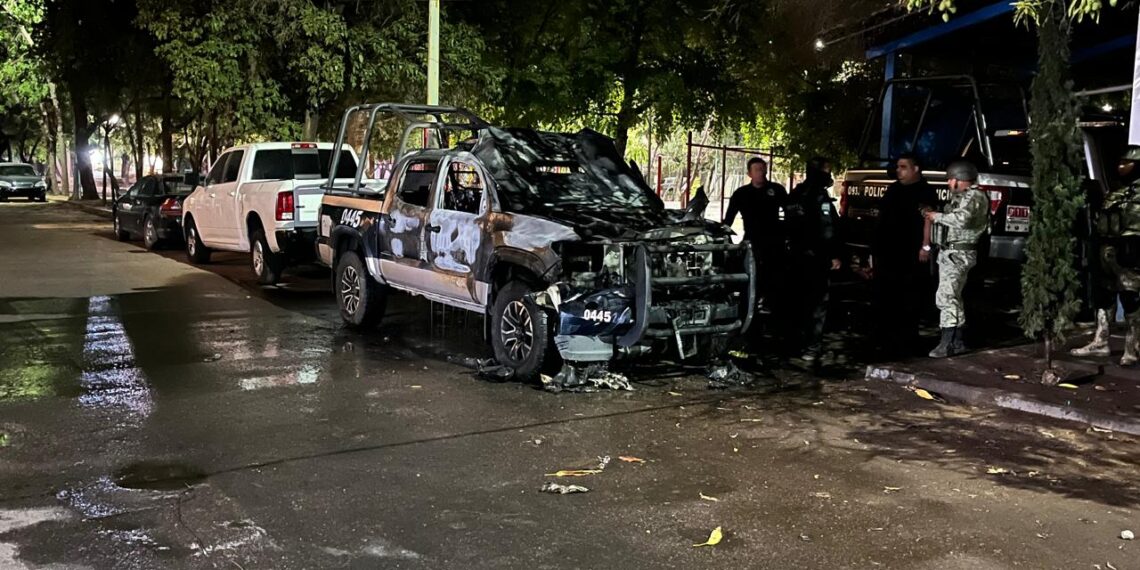 Descartan ataque a patrulla incendiada en La Campiña; fue por cortocircuito