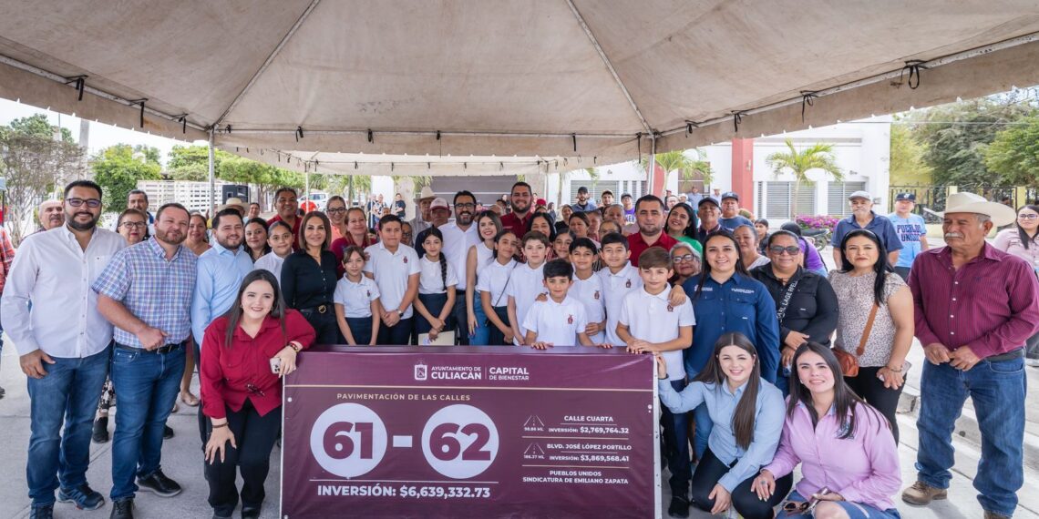 Juan de Dios Gámez entrega obras con sentido social por 12 millones de pesos en la sindicatura Emiliano Zapata