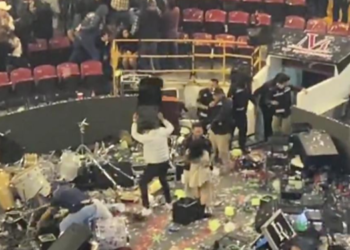 Sheinbaum condena destrozos durante concierto de Luis R. Conriquez en Feria de Texcoco