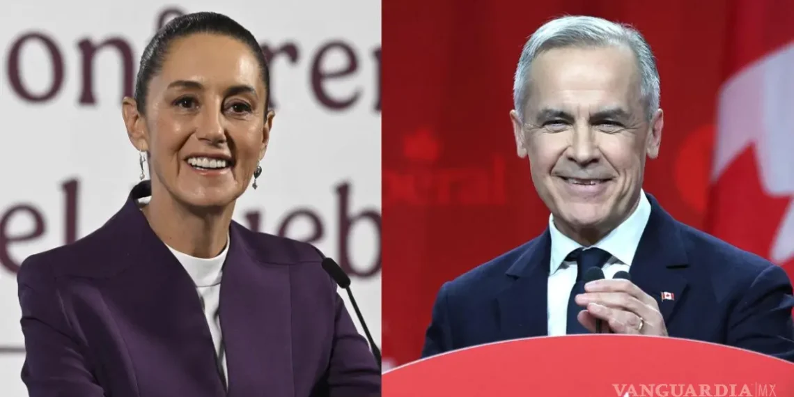 “Coincidimos en fortalecer el T-MEC”: Sheinbaum sobre llamada con el primer ministro de Canadá