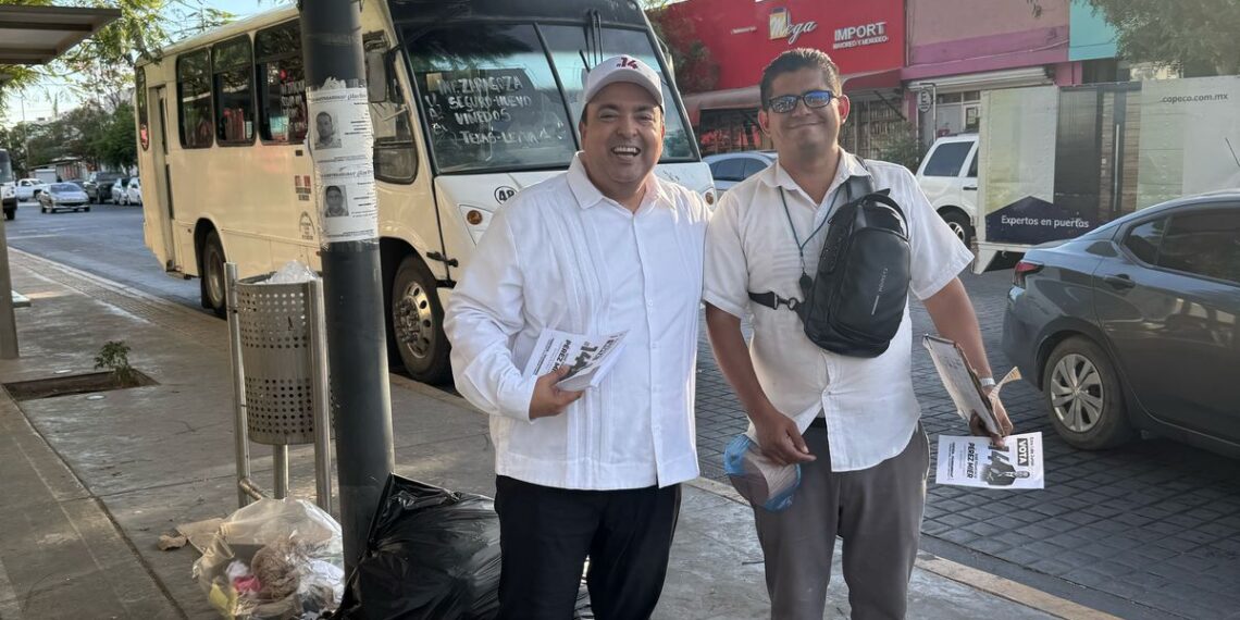 José Francisco Pérez Mier, Candidato a Juez en Materia Mixta, Gana la Simpatía Ciudadana en Los Mochis