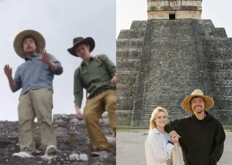 MrBeast comparte video en Calakmul y desata críticas de los mexicanos