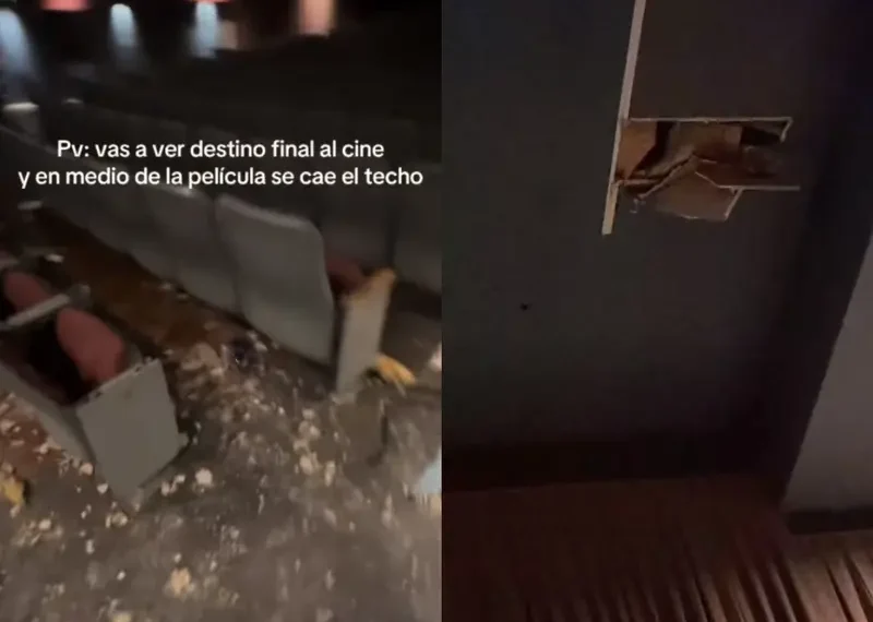 Se desploma techo en cine de Argentina durante función de Destino Final