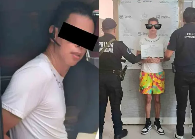 Detienen a Alex Marín en Puerto Vallarta por explotar sexualmente a una menor de 16 años