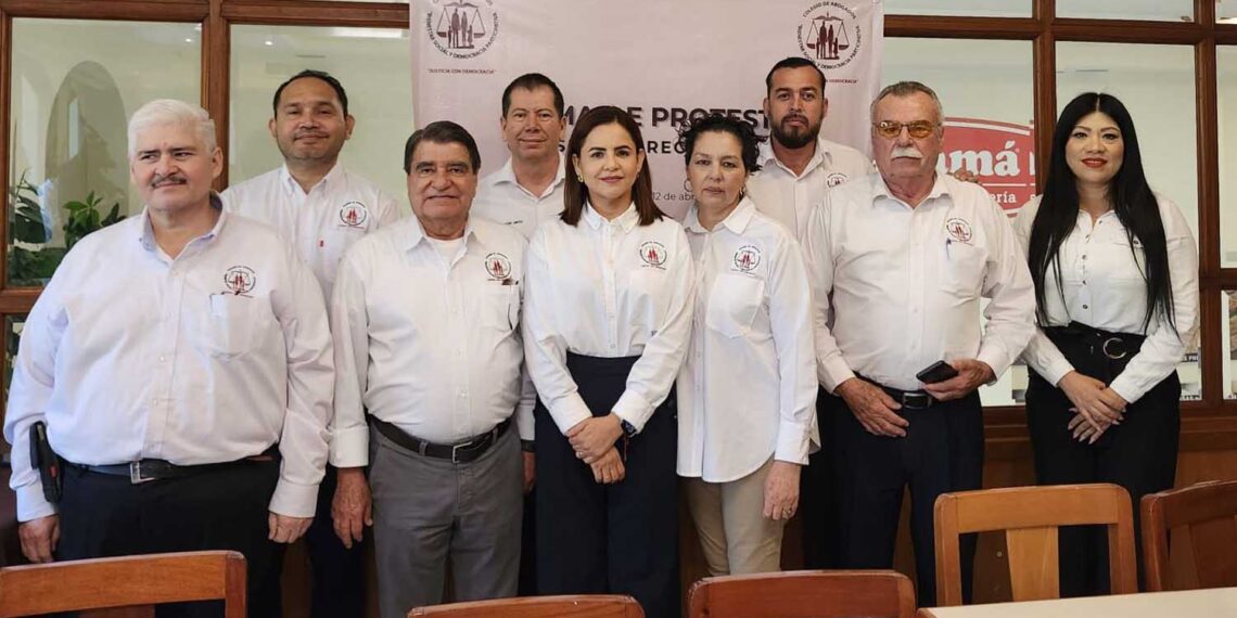 Celenne Judith Mariscal, investigadora de la UAS, es nombrada presidenta del Colegio de Abogados “Bienestar Social y Democracia Participativa”