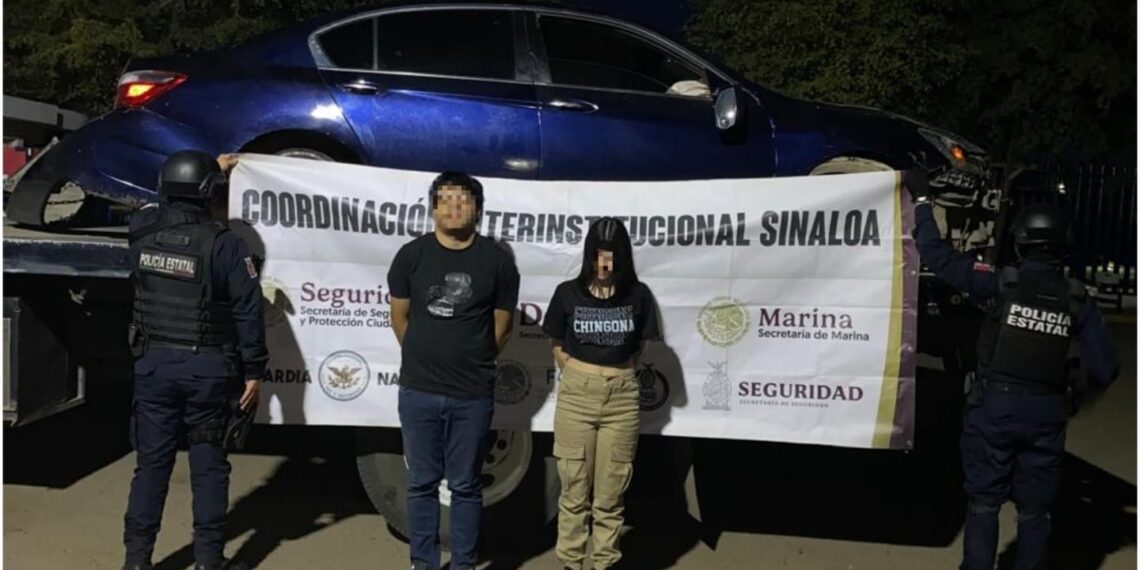 Detienen a dos civiles armados en Culiacán
