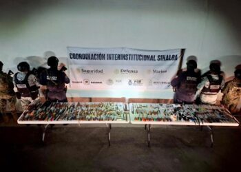 Encuentran 110 cuchilllos durante revisión en el Centro Penitenciario Goros II, en Ahome