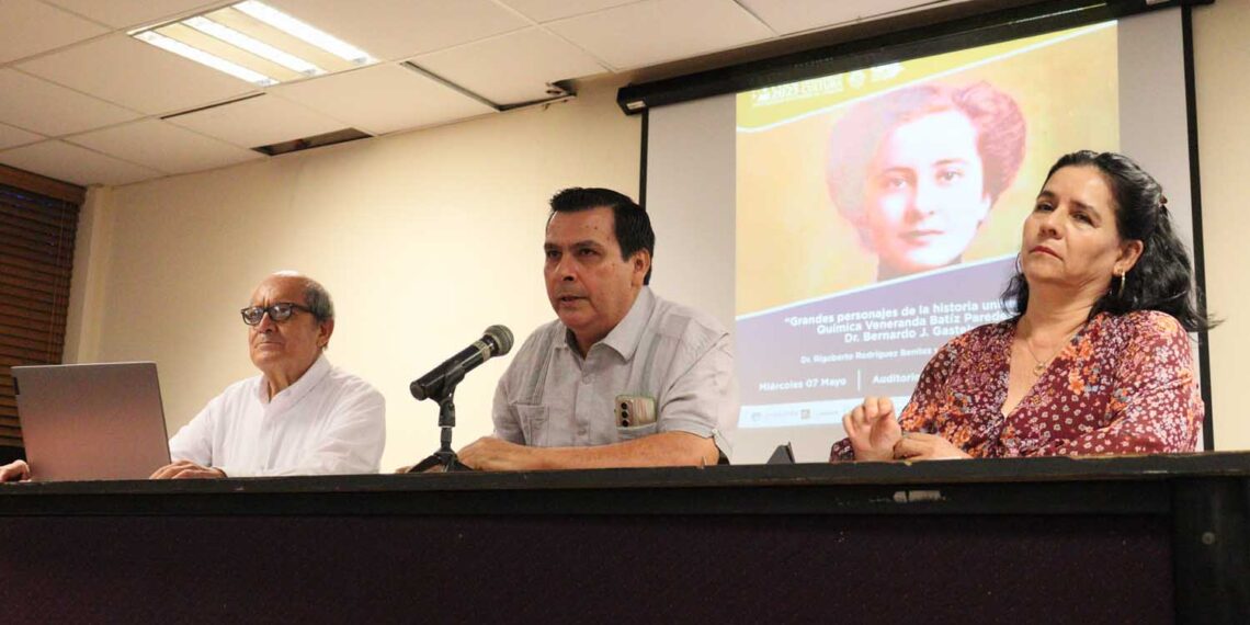 Especialistas recuerdan el aporte histórico de la química Veneranda Bátiz Paredes y el doctor Bernardo J. Gastélum para el nacimiento de la UAS