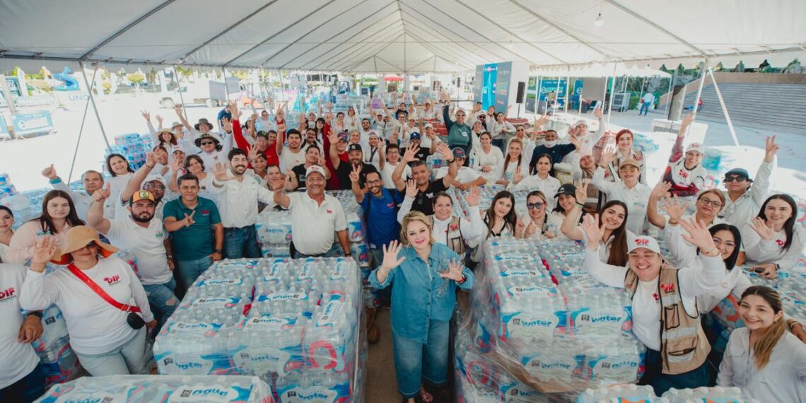 Sinaloa se une en el Aquatón 2025 y logra una recaudación histórica de más de 1 millón 150 mil de litros de agua