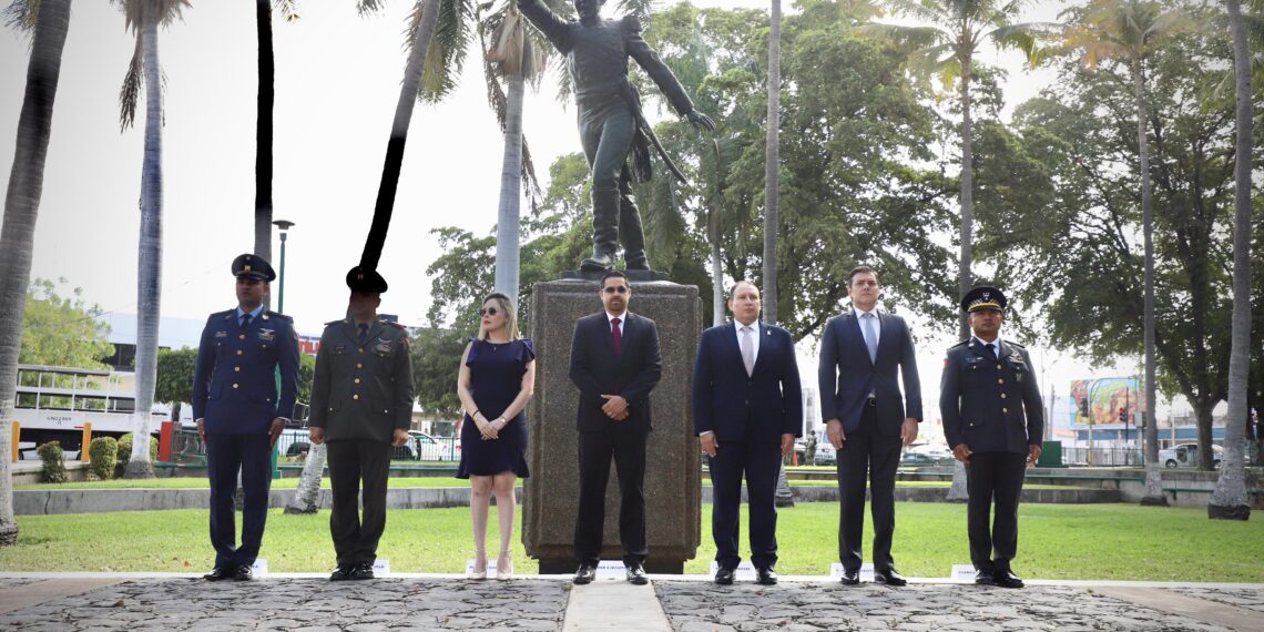 Autoridades conmemoran el 163 aniversario de la Batalla de Puebla