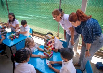 “Jugando por el Bienestar”, Compavif promueve valores en el Jardín de Niños Ángela Peralta