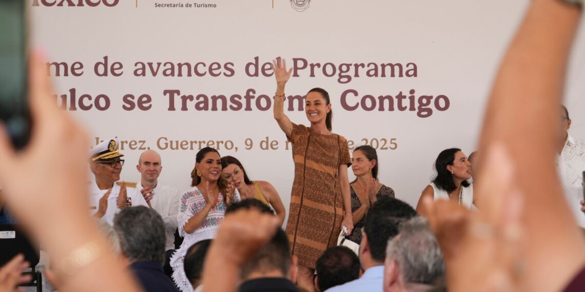 Acciones y obras de justicia social para Nayarit, Guerrero, CDMX y EDOMEX: Presidenta Claudia Sheinbaum en gira de fin de semana