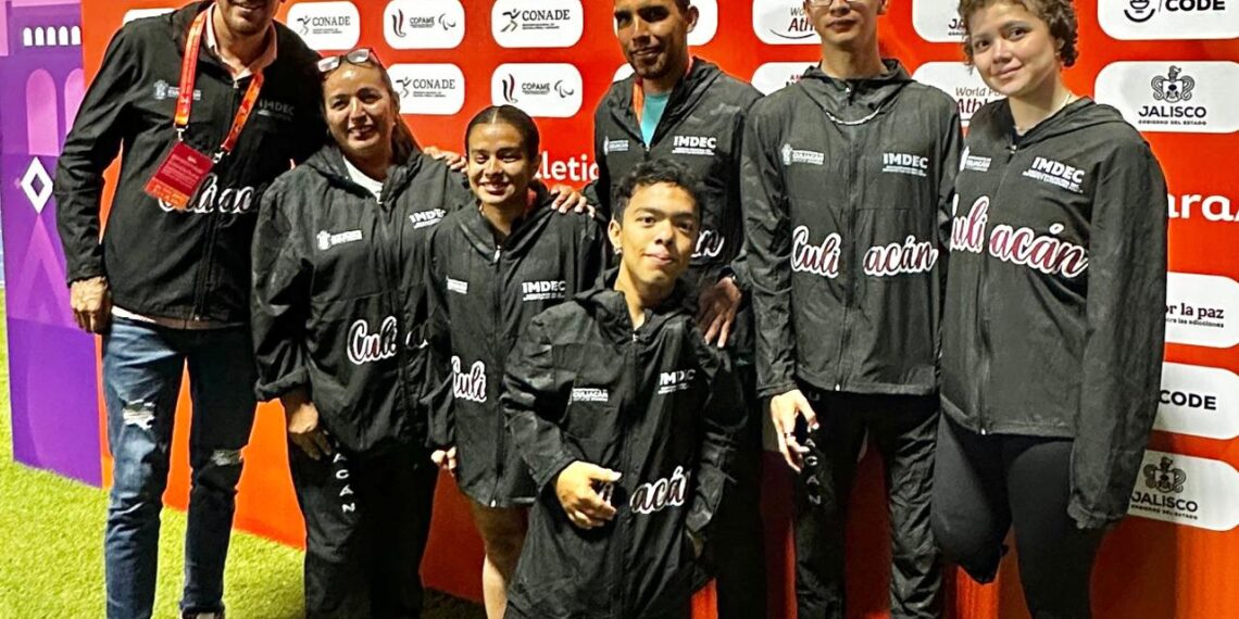 Culichis destacan con cuatro medallas en el Grand Prix Mundial de Para Atletismo Jalisco 2025