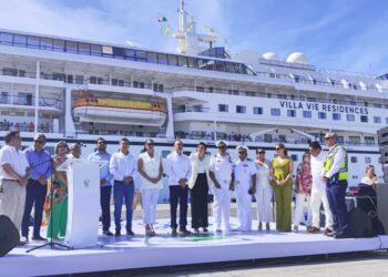 “Nuestro puerto dejará huella”: Antonio Menéndez recibe al Villa Vie Odyssey en Topolobampo – NR | NOTIICAS