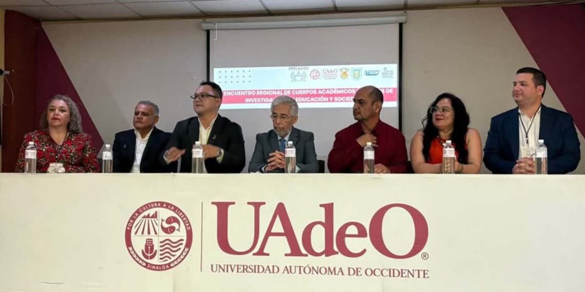 La Facultad de Trabajo Social de la UAS participa en el Tercer Encuentro Estatal de Cuerpos Académicos.