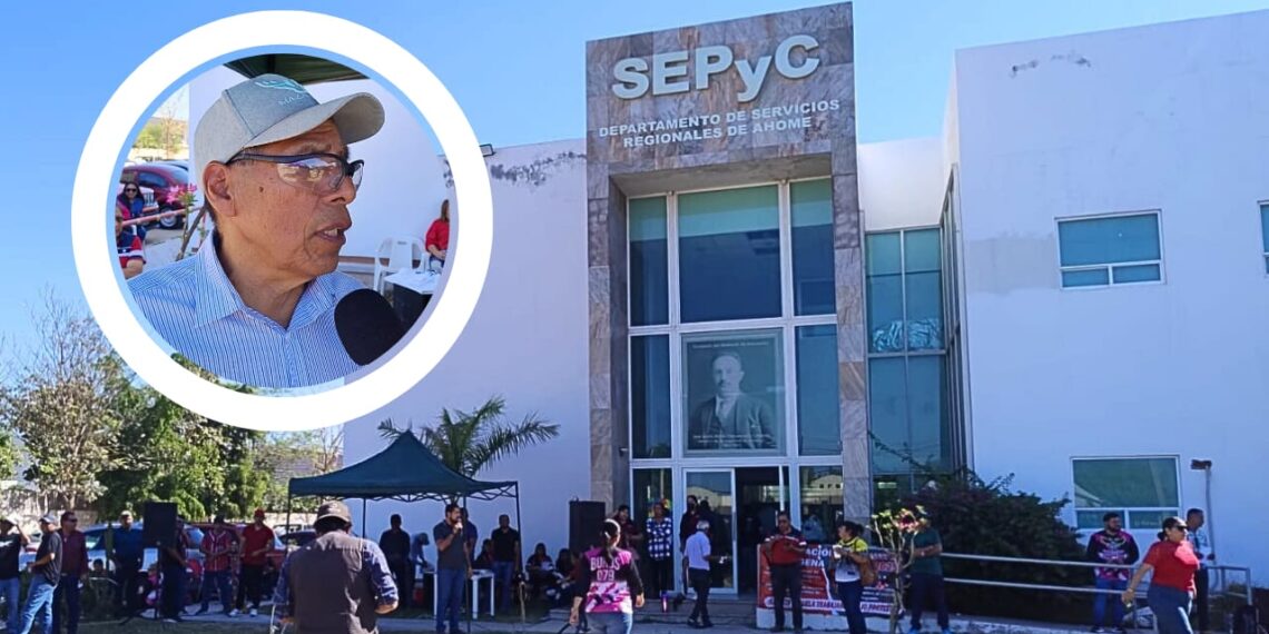 Maestros se manifiestan en SEPyC Ahome, solicitan cambios en condiciones laborales  – NR | NOTICIAS