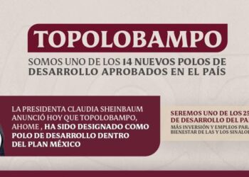 Sheinbaum impulsa a Topolobampo como motor industrial de México