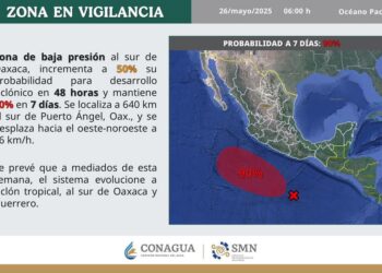 ¡Atentos, pero tranquilos! Sinaloa se alista ante posible formación de ciclón tropical “Alvin”