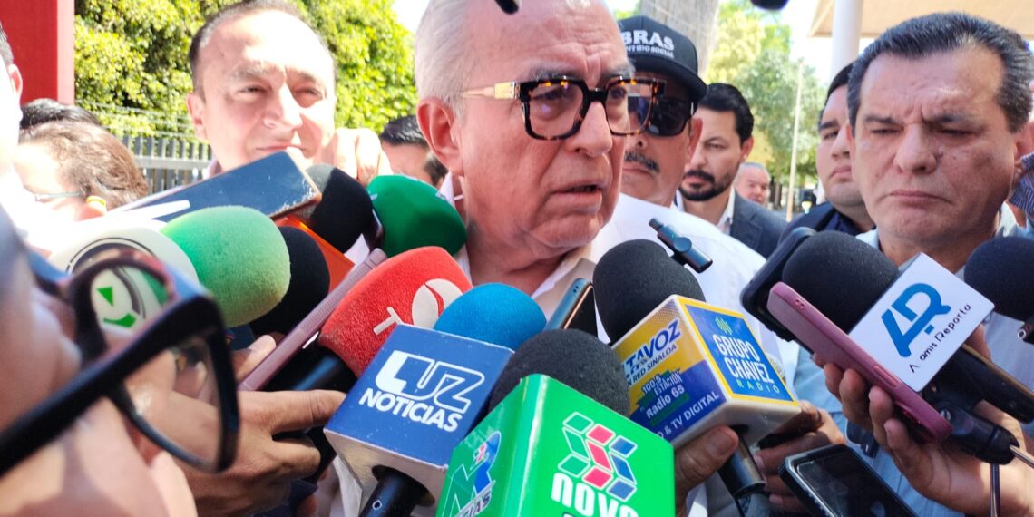 “Que le hace que se inunde, con que haya agua”: Rubén Rocha Moya – NR | NOTICIAS