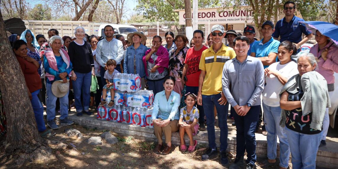 DIF Culiacán lleva agua potable a más de 200 familias en Jesús María