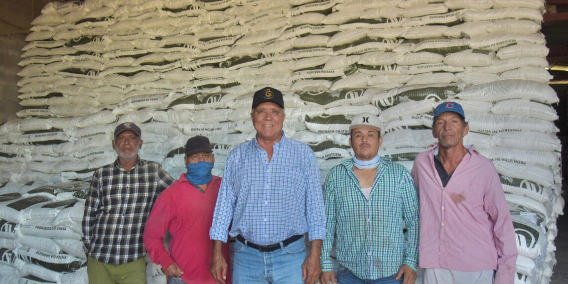 El Fuerte recibe primera entrega del Programa Fertilizantes para el Bienestar