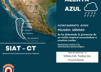 Pronostican lluvias en Sinaloa este fin de semana por efectos del huracán Alvin – NR | NOTICIAS