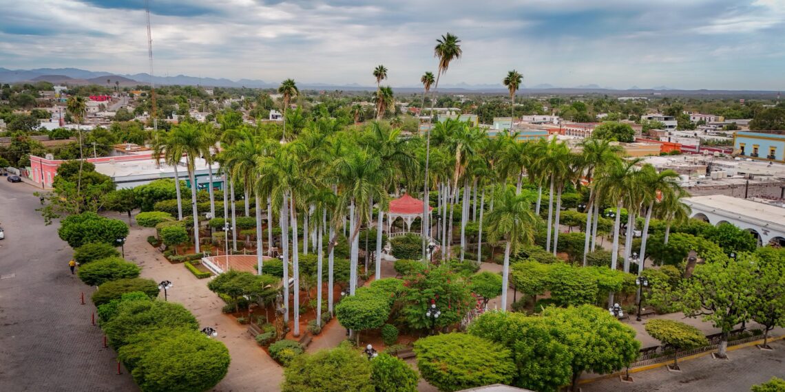 Se registra la primera lluvia ligera en la cabecera municipal de El Fuerte
