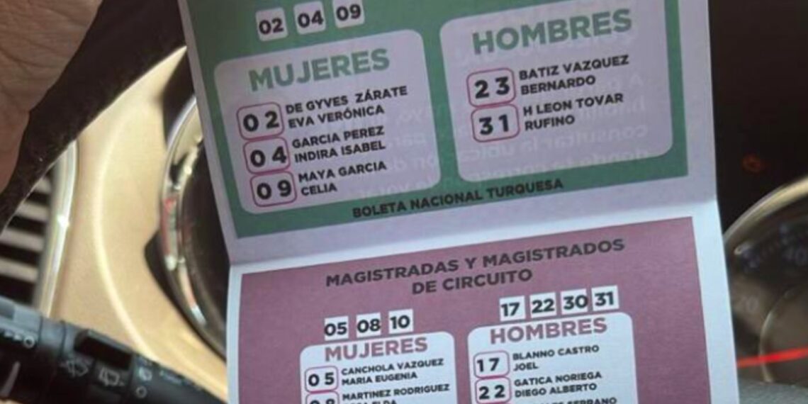 Aprueba INE medidas cautelares por difusión de propaganda conocida como “acordeones” en elección del Poder Judicial 