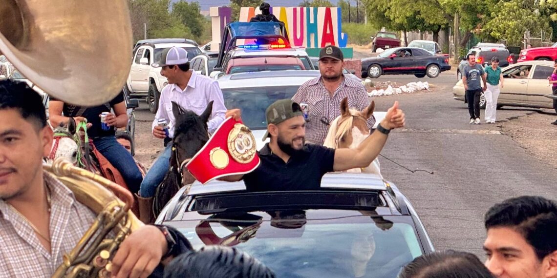 El Valle celebra a su campeón mundial: Sugar Núñez es recibido con orgullo en Jahuara Il